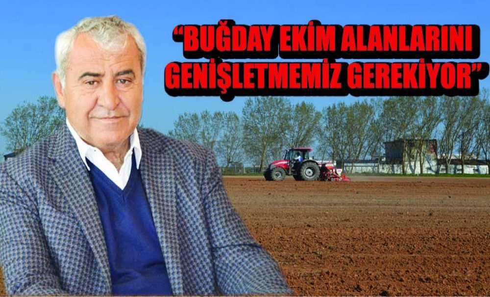 “Buğday Ekim Alanlarını Genişletmemiz Gerekiyor”