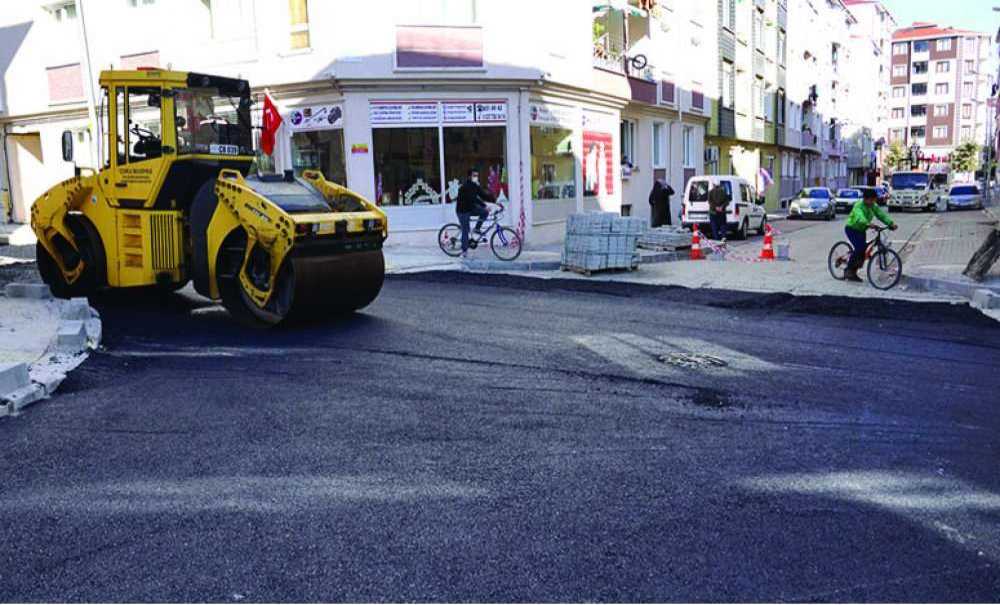 Fevzi Çakmak Caddesi'nde Çalışmalar Tamamladı
