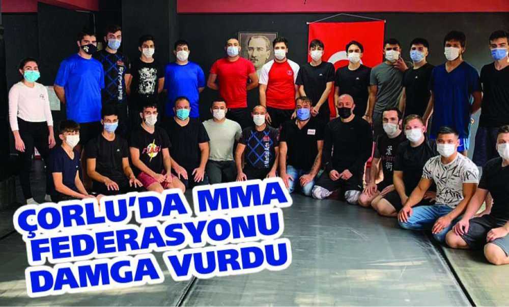 Çorlu'da Mma Federasyonu Damga Vurdu