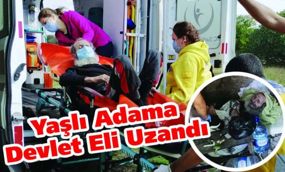 Yaşlı Adama Devlet Eli Uzandı