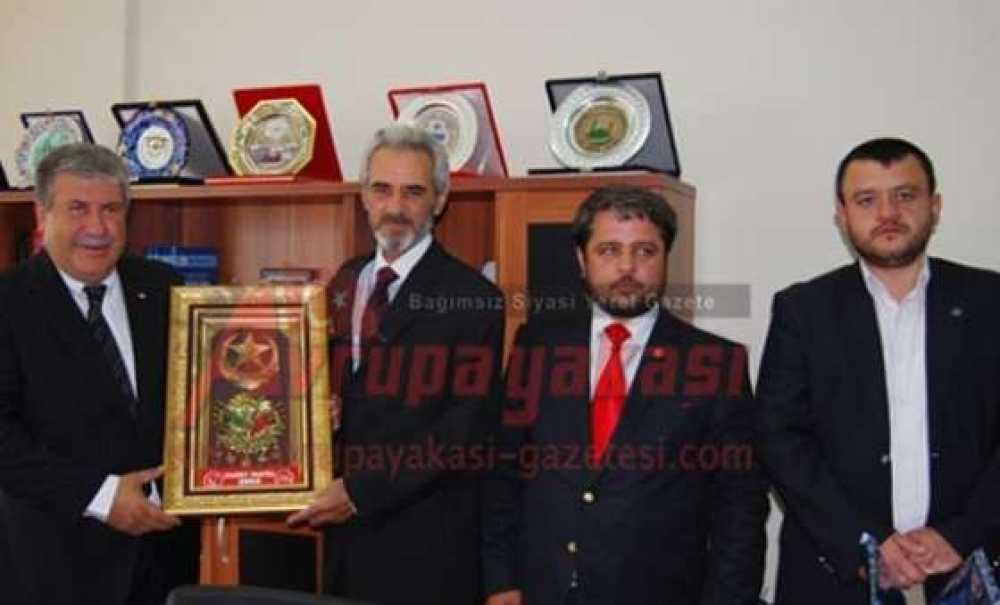 Saadet Partisi`nden Çorlu Tso Başkanı Enis Sülün`e Ziyaret