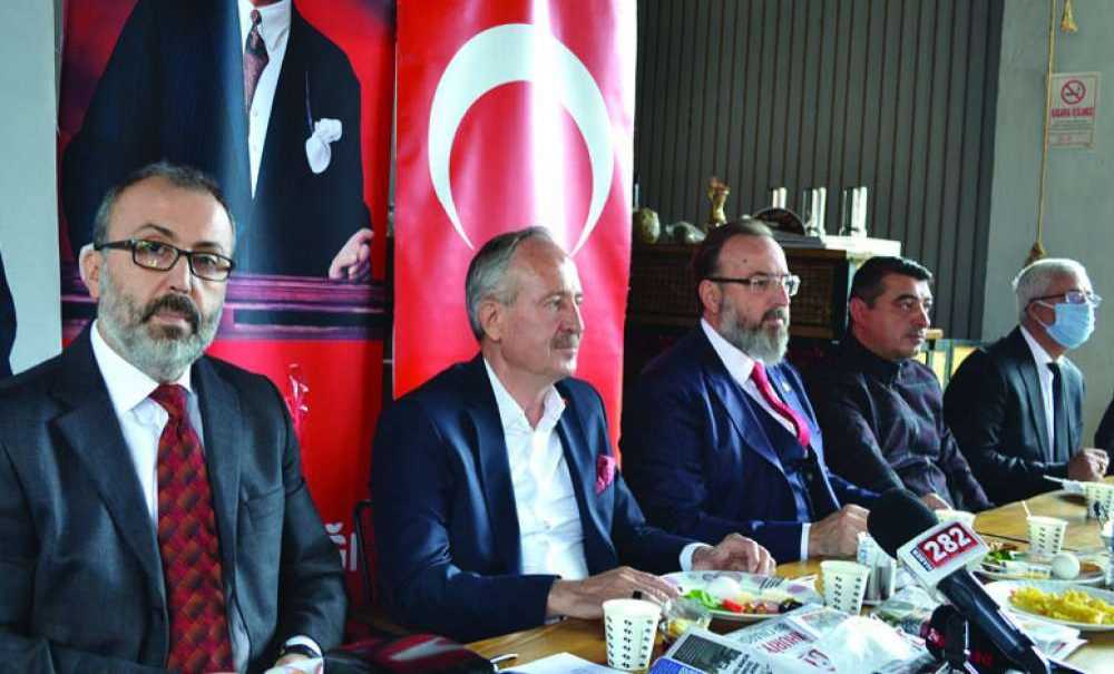 Ak Parti Ergene'de Basın Mensuplarıyla Buluştu