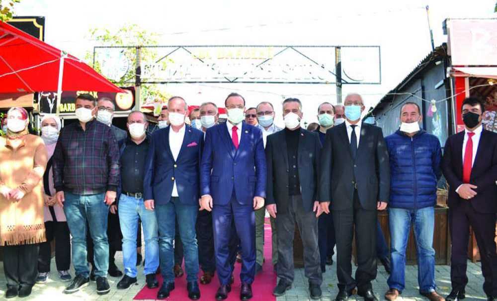 Ak Parti Ergene'de Basın Mensuplarıyla Buluştu