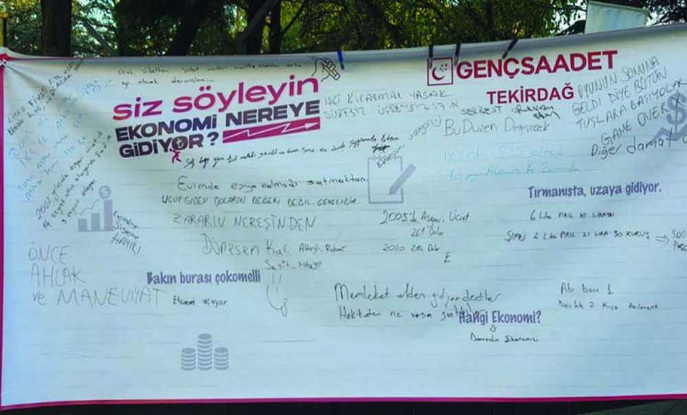 Saadet Partisi'nin Etkinliği Dikkat Çekti