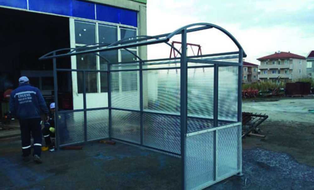 Ergene'de Durak İmalatı Devam Ediyor