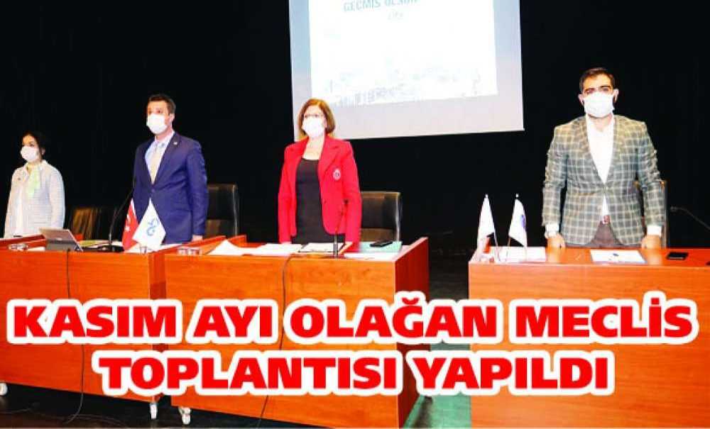 Kasım Ayı Olağan Meclis Toplantısı Yapıldı