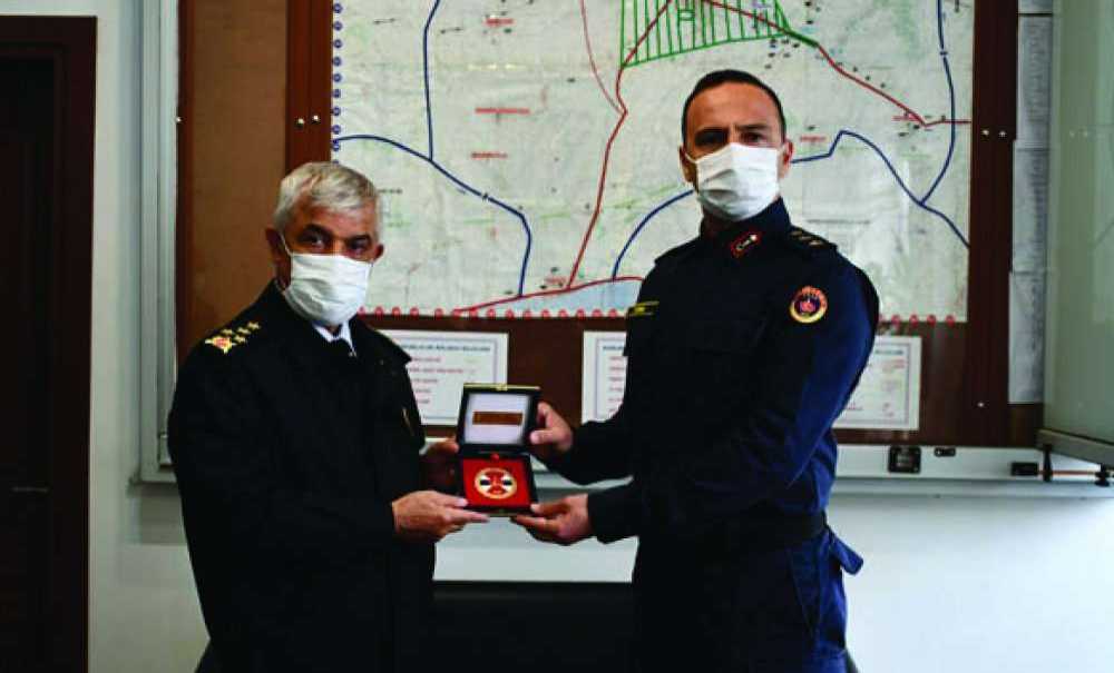 Jandarma Genel Komutanı Orgeneral Çetin Çorlu'da