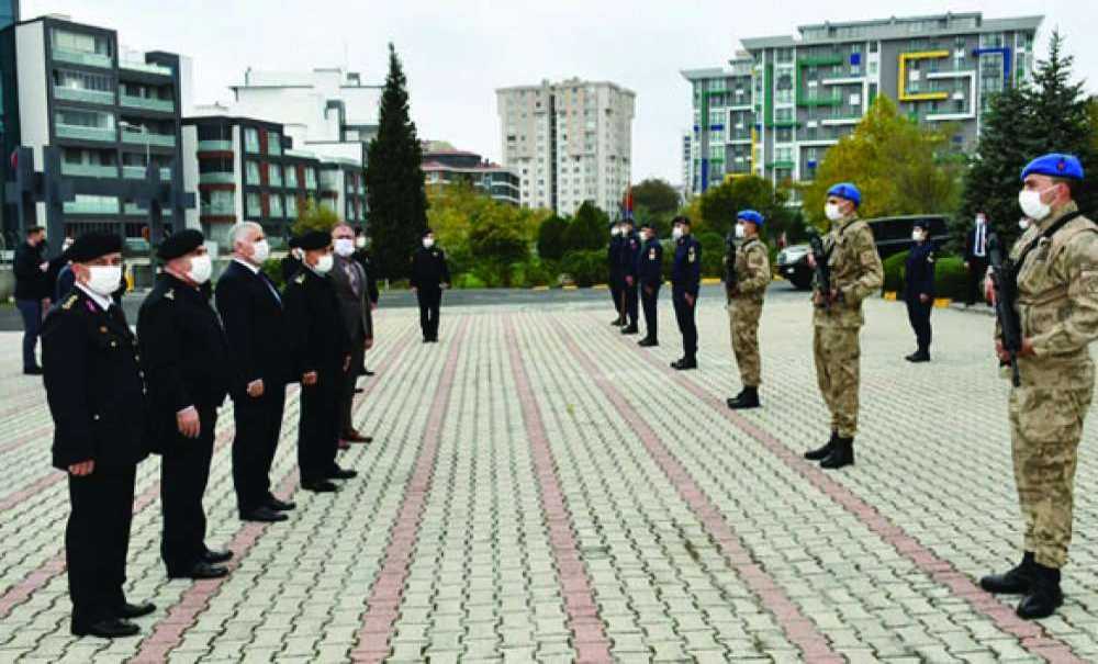 Jandarma Genel Komutanı Orgeneral Çetin Çorlu'da