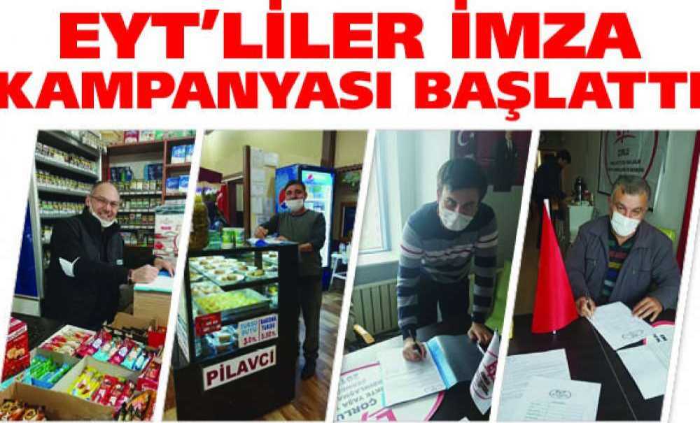 Eyt'liler İmza Kampanyası Başlattı