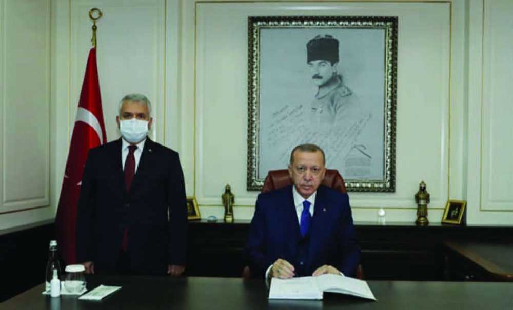 Cumhurbaşkanı Erdoğan, Tekirdağ Valiliğini Ziyaret Etti