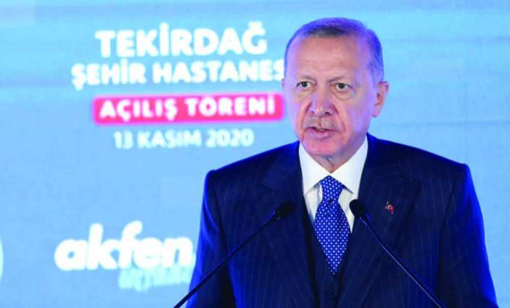 Cumhurbaşkanı Erdoğan, İsmail Fehmi Cumalıoğlu Tekirdağ Şehir Hastanesi'nin Açılışını Yaptı