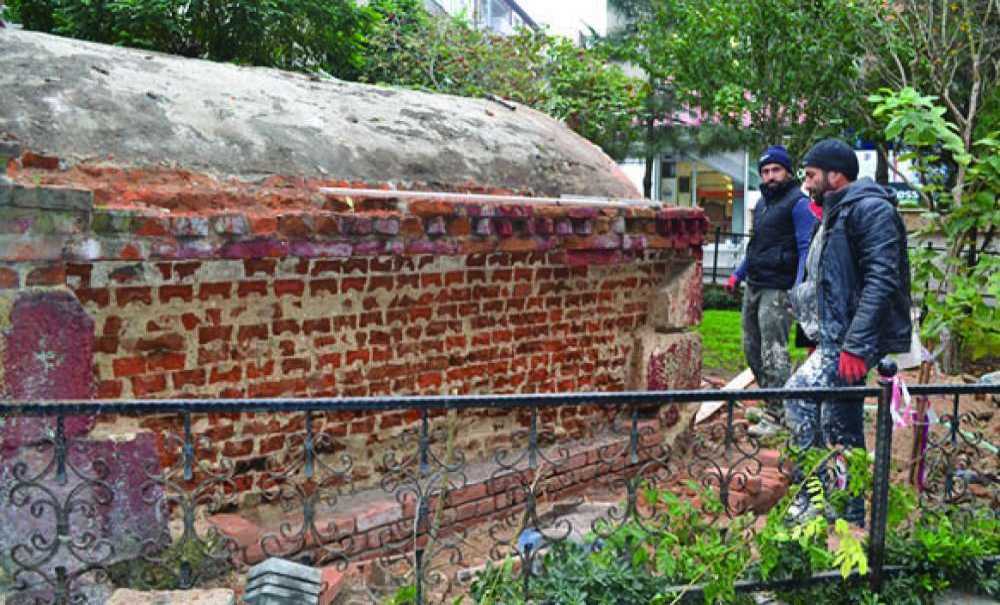 Tarihi Çukur Çeşme'nin Restorasyonu Devam Ediyor