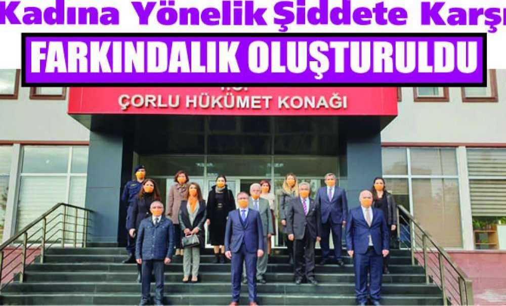 Kadına Yönelik Şiddete Karşı Farkındalık Oluşturuldu