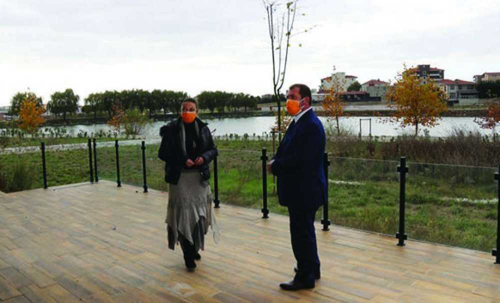 Başkan Vekili Salih Tıknas Marmaracık Göleti'ni İnceledi