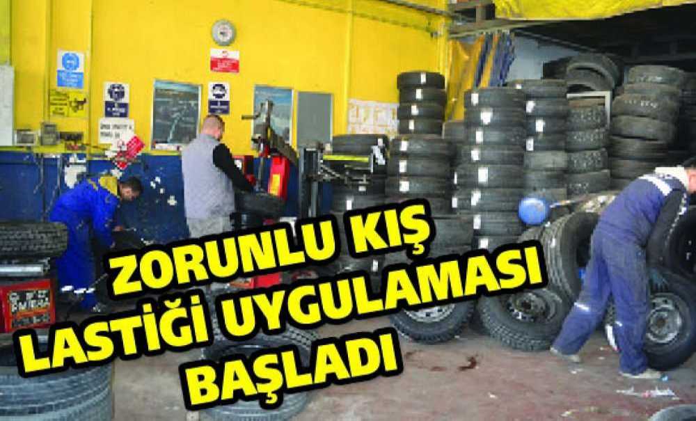 Zorunlu Kış Lastiği Uygulaması Başladı