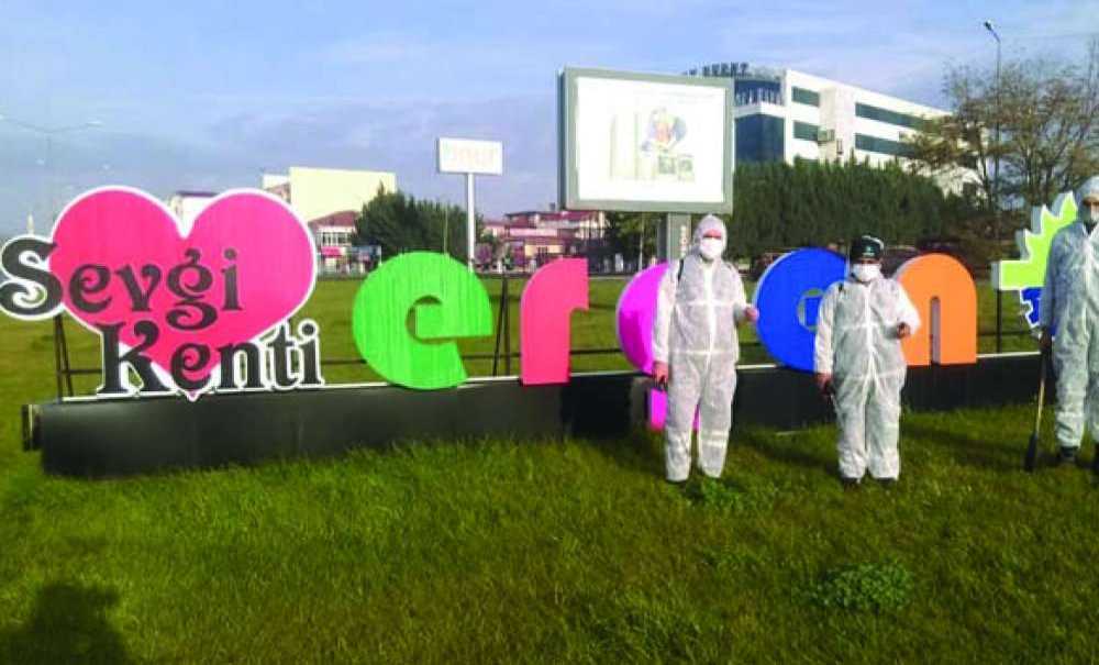 Ergene'de Dezenfekte Çalışmaları Sürüyor