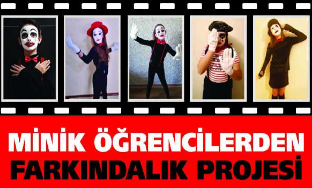 Minik Öğrencilerden Farkındalık Projesi