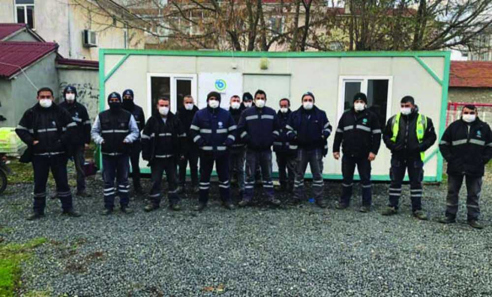 Büyükşehir Belediyesi İşçileri Meydanlara Çıktı