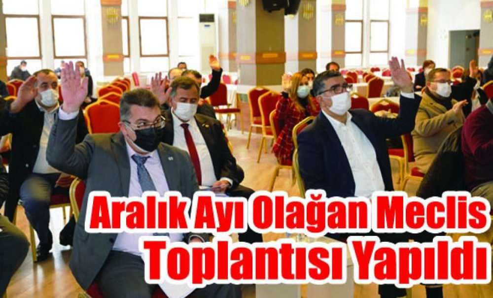 Aralık Ayı Olağan Meclis Toplantısı Yapıldı