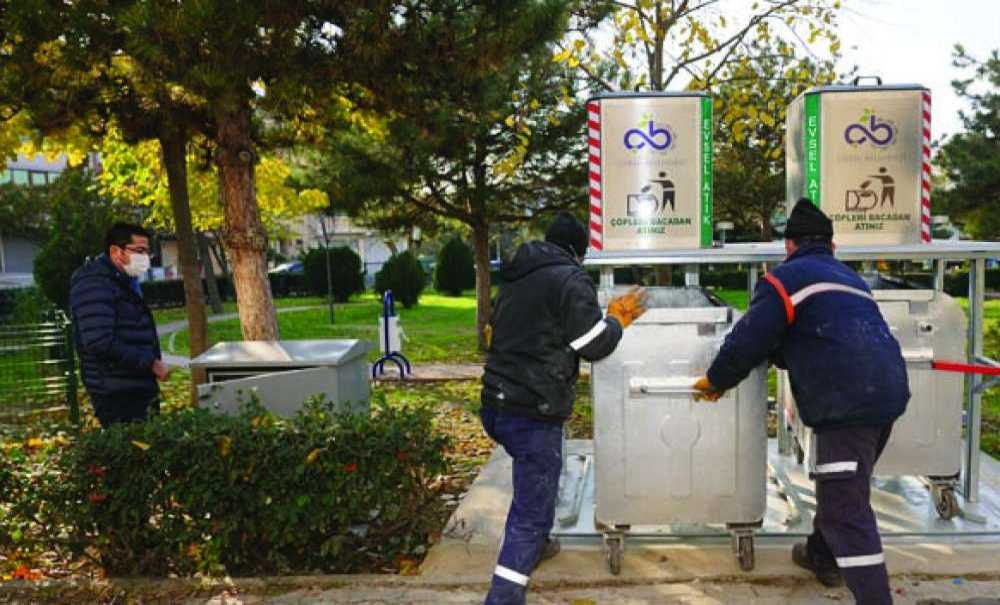 Yer Altı Çöp Konteyner Sayılarını Artırıyoruz