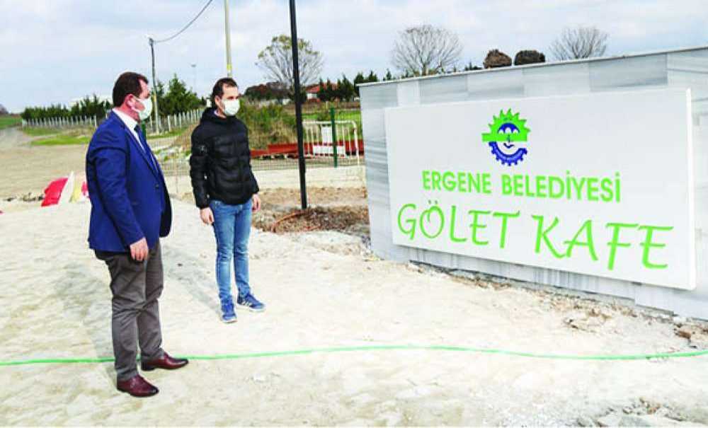 Gölet Projesindeki Çalışmaları İnceledi