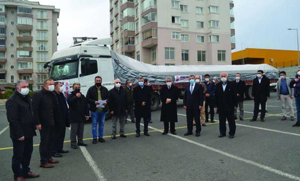 Mazlumlar İçin Yardım Tir'ı Yola Çıktı