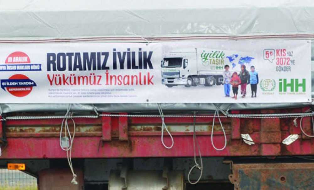 Mazlumlar İçin Yardım Tir'ı Yola Çıktı