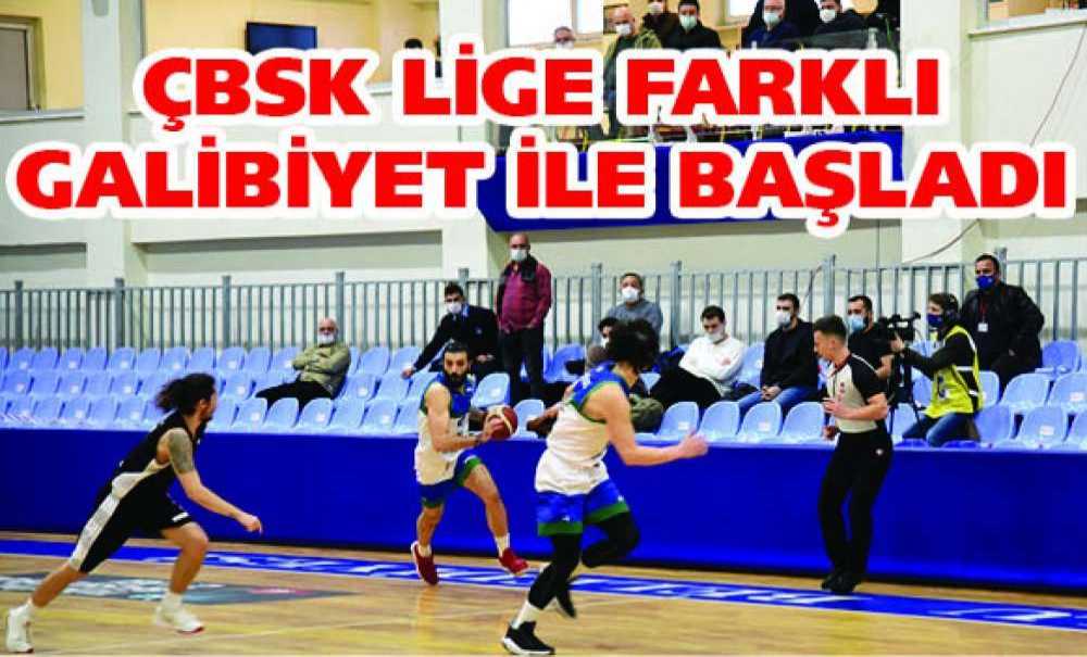 Çbsk Lige Farklı Galibiyet İle Başladı