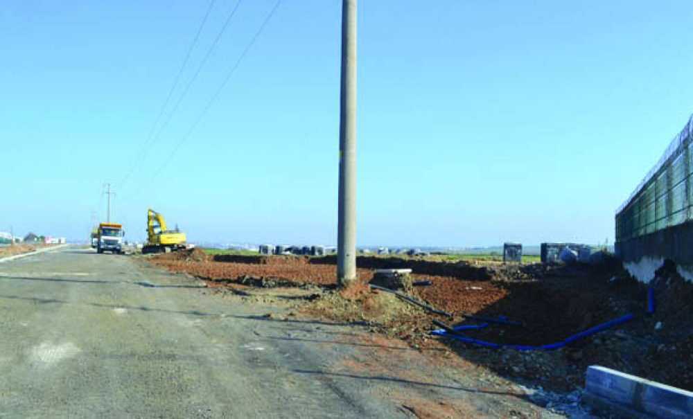 2'inci Kısım Yol Çalışmaları Da Hızla İlerliyor