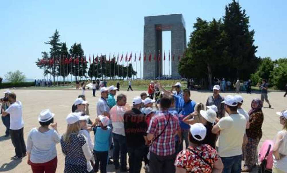 Çorlu Gazeteciler Derneği'nden Çanakkale Çıkarması