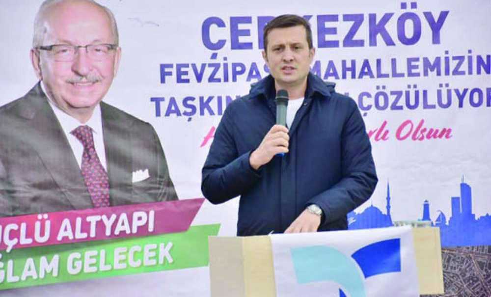 Çerkezköy'de Temel Atma Töreni Gerçekleşti