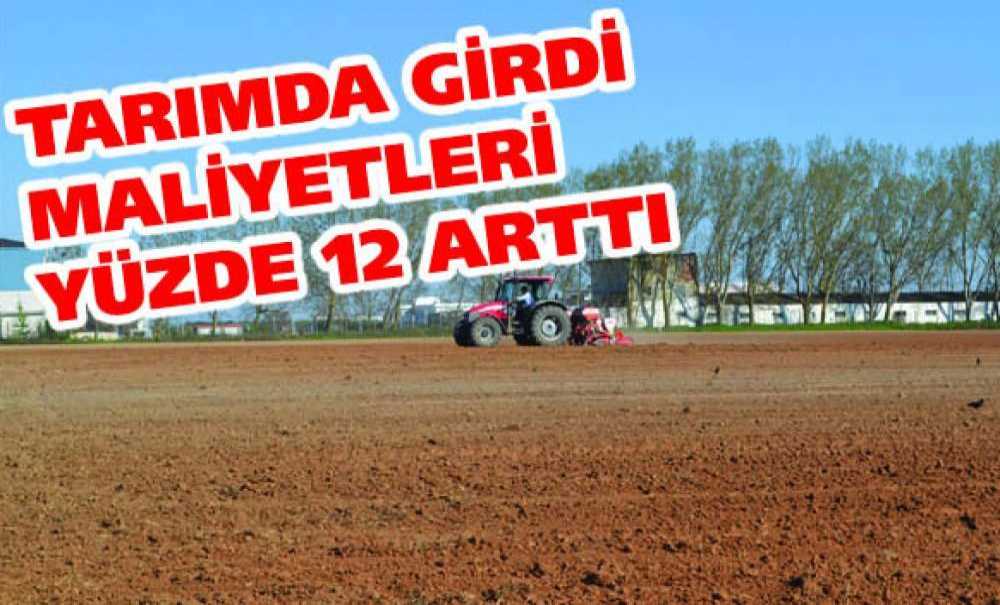 Tarımda Girdi Maliyetleri Yüzde 12 Arttı