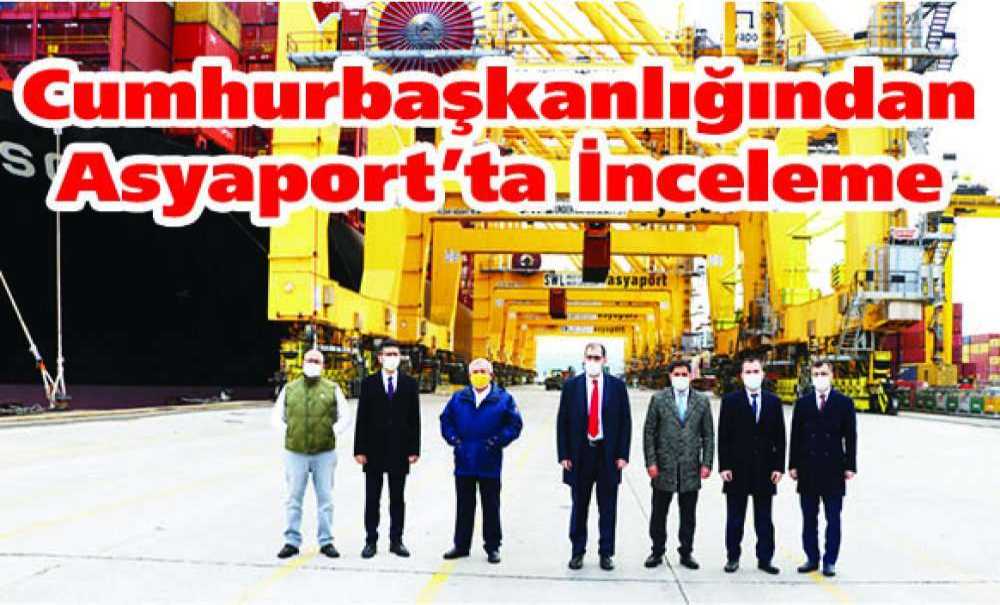 Cumhurbaşkanlığından Asyaport'ta İnceleme
