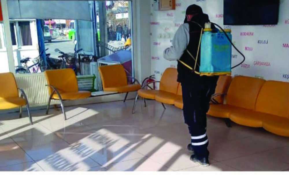 Dezenfeksiyon Çalışmalarını Sürdürüyor