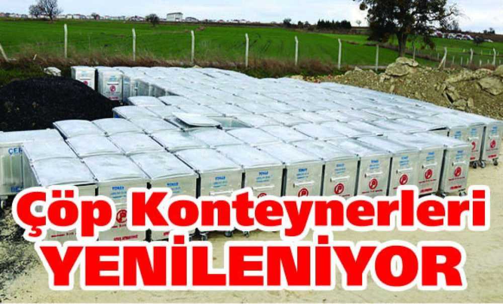 Çöp Konteynerleri Yenileniyor