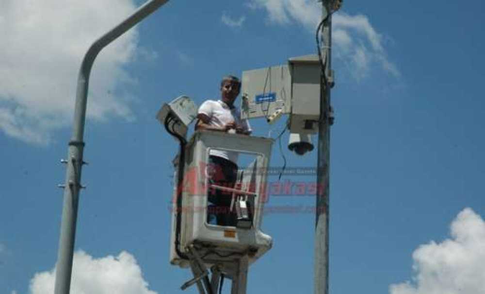 Mobese Kameraları Bakıma Alındı
