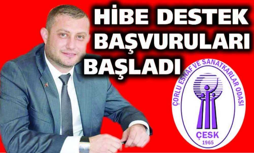 Hibe Destek Başvuruları Başladı