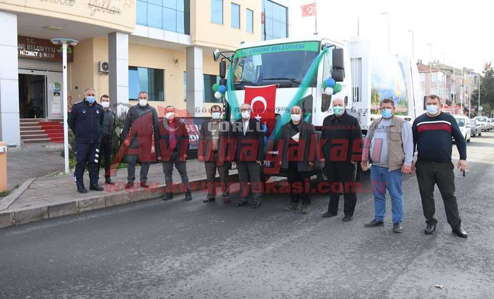 Ergene Belediyesin Araç Filosu Güçlenmeye Devam Ediyor