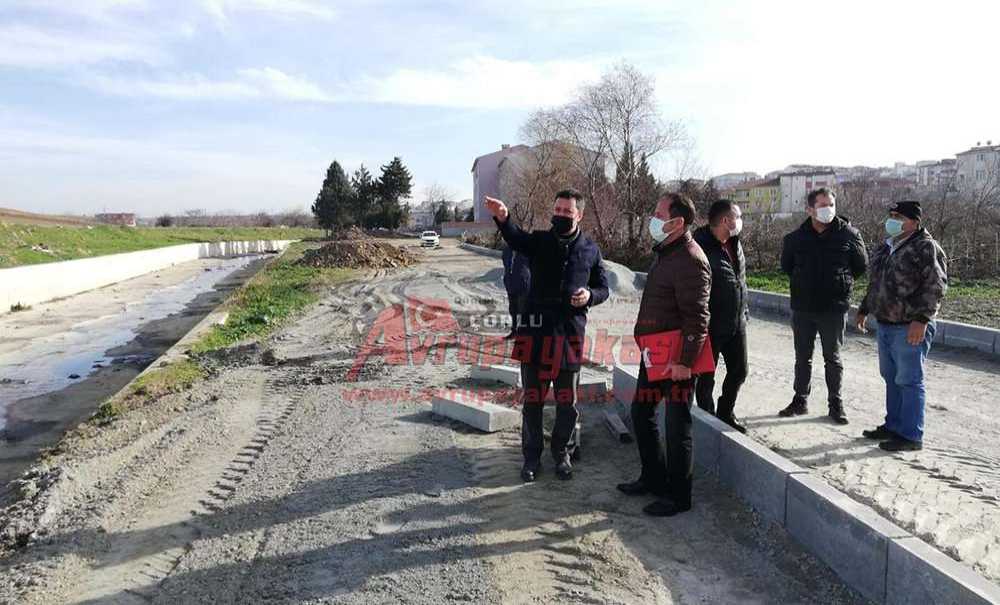 Çorlu Belediyesi Kumluca Deresi'ne El Attı