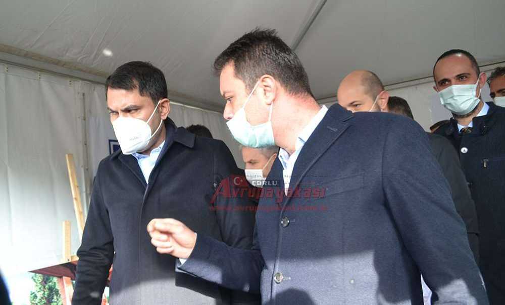 Bakan Kurum, Millet Bahçesi'ni İnceledi