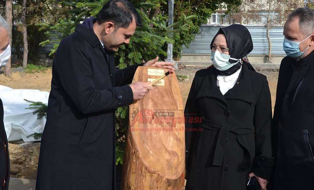 Bakan Kurum, Millet Bahçesi'ni İnceledi