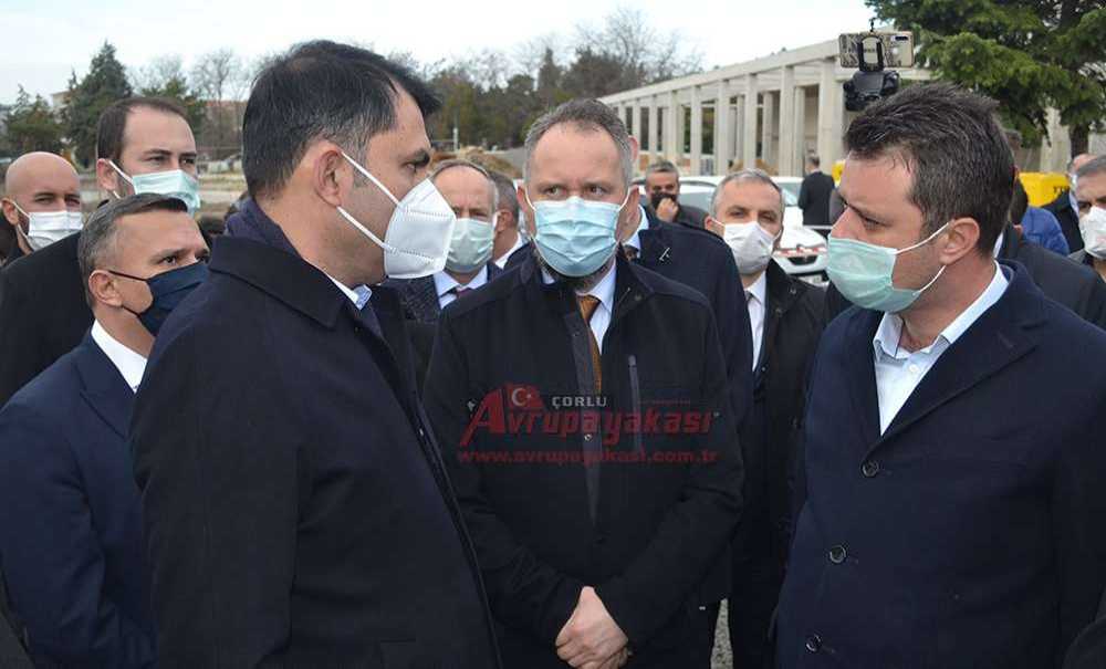 Bakan Kurum, Millet Bahçesi'ni İnceledi