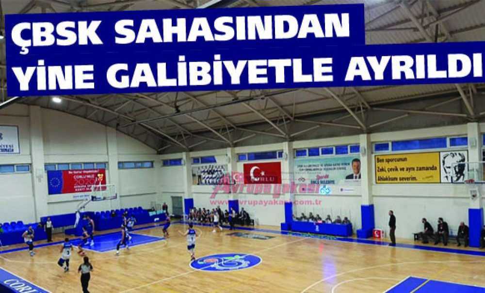 Çbsk Sahasından Yine Galibiyetle Ayrıldı