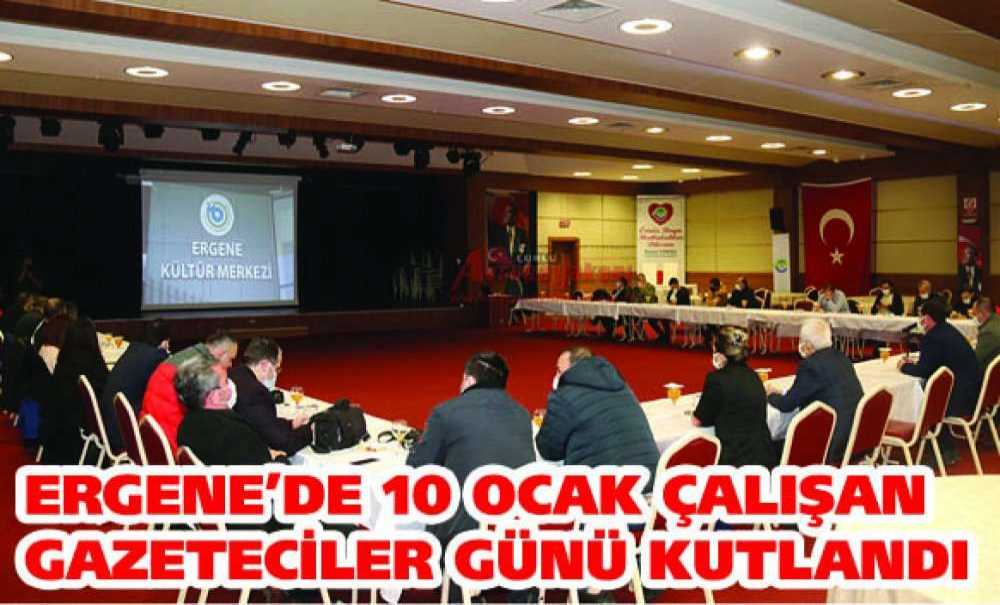 Ergene'de 10 Ocak Çalışan Gazeteciler Gününü Kutlandı