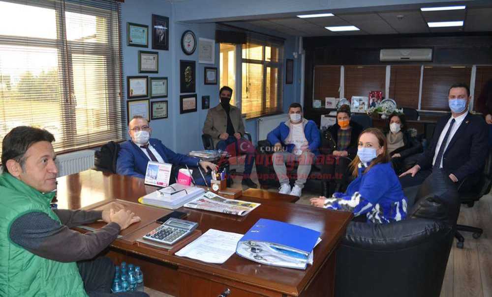 Chp'den Gazetemize 10 Ocak Ziyareti