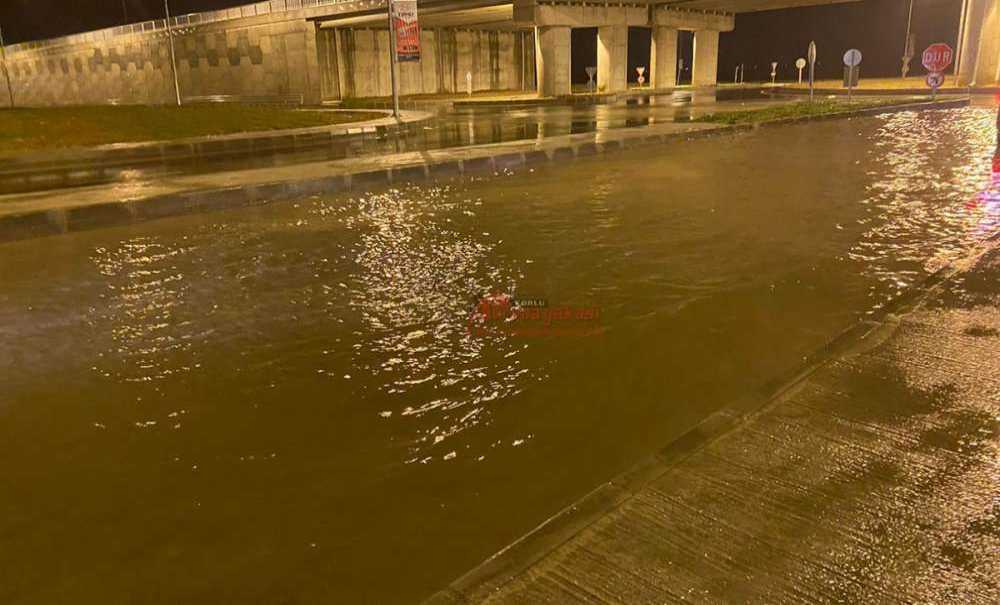 Çorlu Aşırı Sağanak Yağışa Teslim Oldu