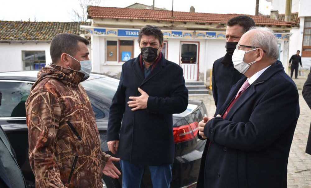 Albayrak Fırtınadan Etkilenen Bölgelerde İnceleme Yaptı