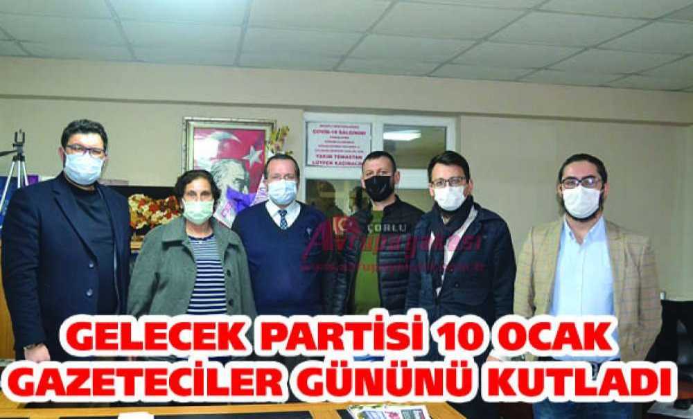 Gelecek Partisi 10 Ocak Gazeteciler Gününü Kutladı