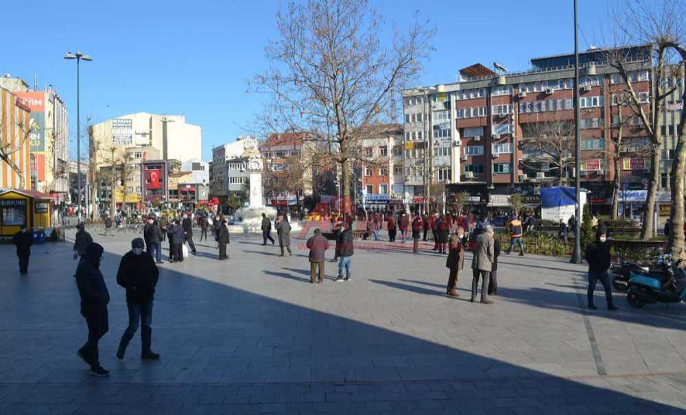 Çorlu'da Yoğun Kalabalık Oluştu