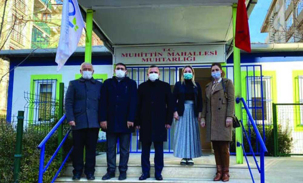 Mustafa Keskin Ziyaretlerini Sürdürüyor